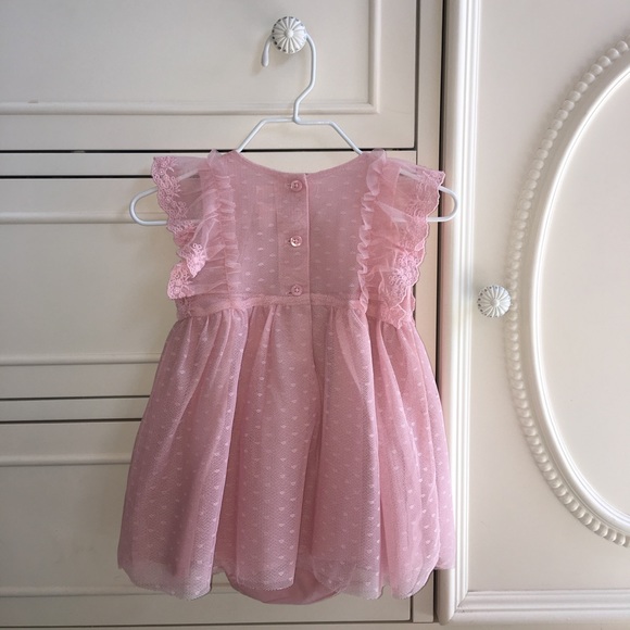 Formal cute pink dress - Picture 2 of 2